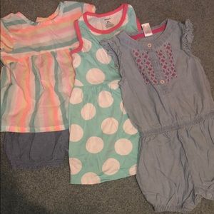 Pink And Teal Summer Set